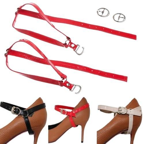 Womens Detachable Shoe Strap Shoe Belt Anti-Slip Shoe Ankle Straps